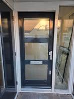 Voordeur en achterdeur meranti., Ophalen, Gebruikt, 80 tot 100 cm, Buitendeur