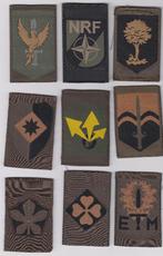 lot camou mouwemblemen, Ophalen of Verzenden, Landmacht, Nederland, Embleem of Badge