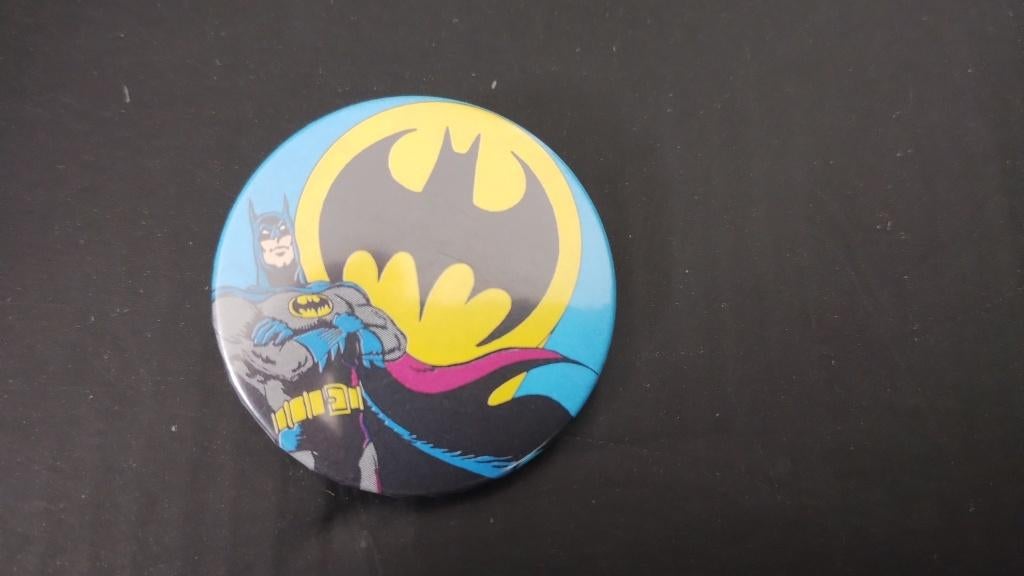 Batman button(nr.2), Ophalen of Verzenden, Nieuw, Overige onderwerpen, Button