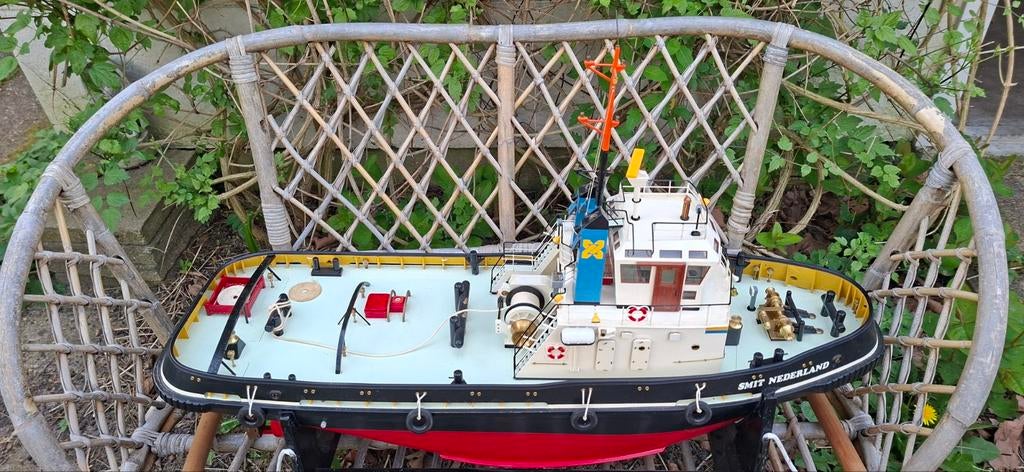 RC Sleepboot Smit Nederland - Vaarklaar Model, Ophalen, Gebruikt