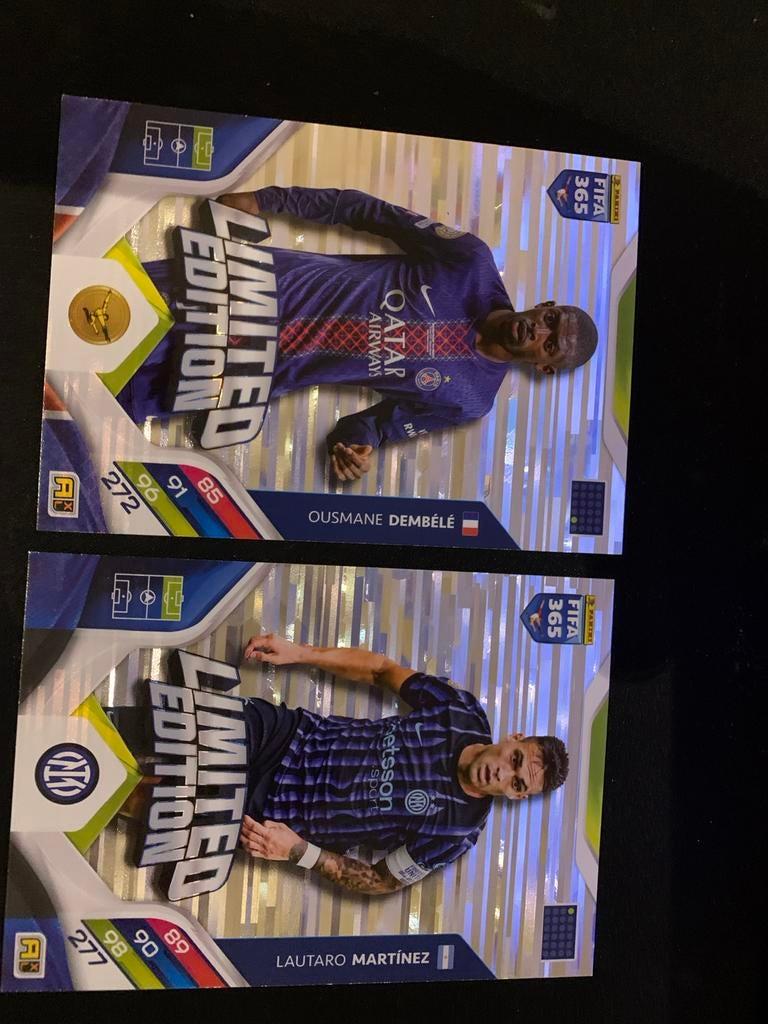 Panini FIFA 365 Limited Edition kaarten xxl!, Ophalen of Verzenden, Zo goed als nieuw, Buitenlandse clubs, Spelerskaart