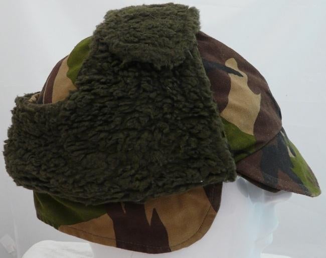 Pet / Muts, Veld, Bontgevoerd, Winter, maat 59, KL, 1990.(5), Verzamelen, Militaria | Algemeen, Ophalen of Verzenden, Landmacht
