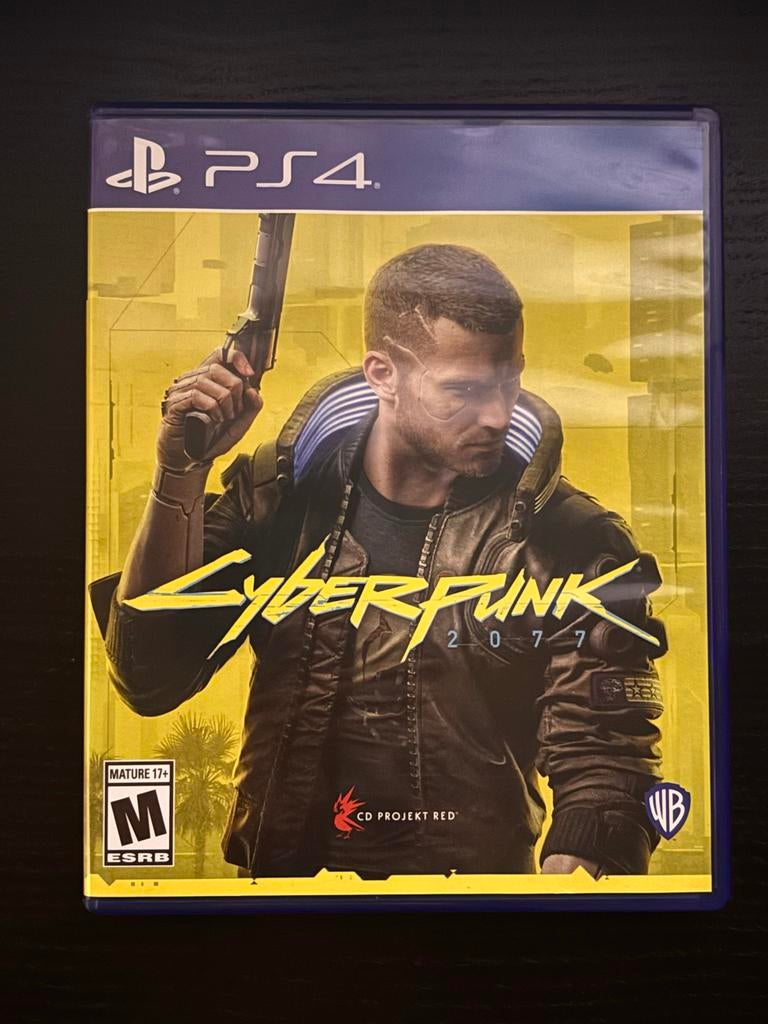 Cyberpunk 2077 PS4 - Inclusief Play Disc & Data Disc, Spelcomputers en Games, Gebruikt, Vanaf 18 jaar, 1 speler, Ophalen of Verzenden