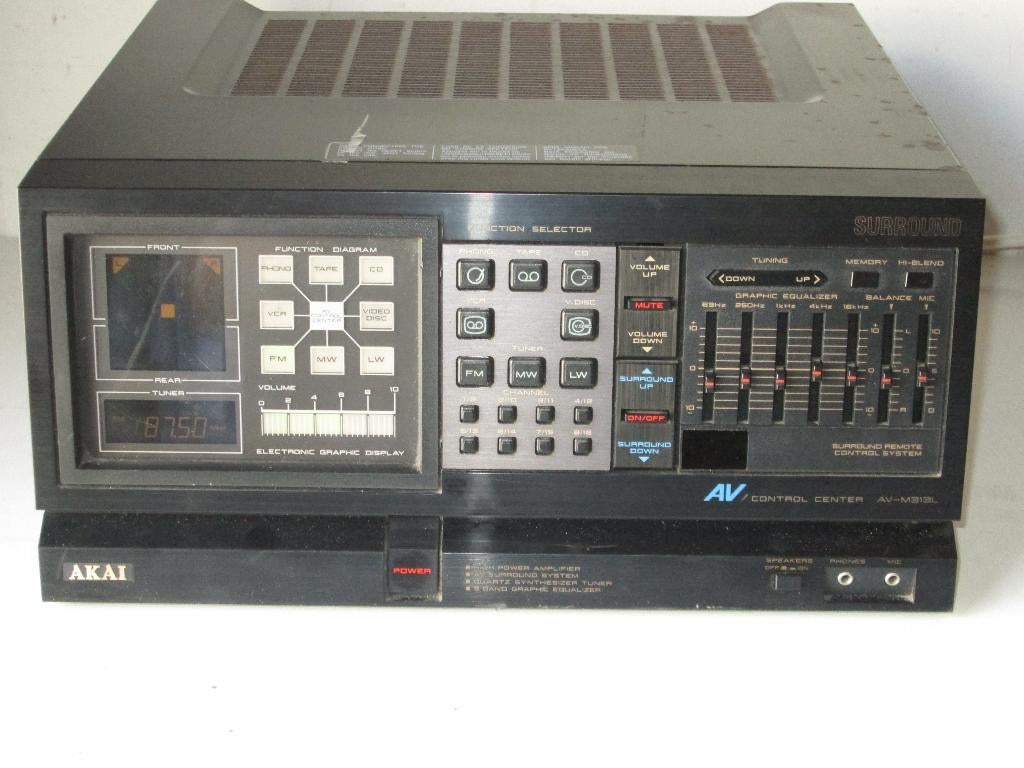 AKAI Donor receiver, Audio, Tv en Foto, Versterkers en Receivers, Overige merken, Ophalen of Verzenden, 60 tot 120 watt, Niet werkend