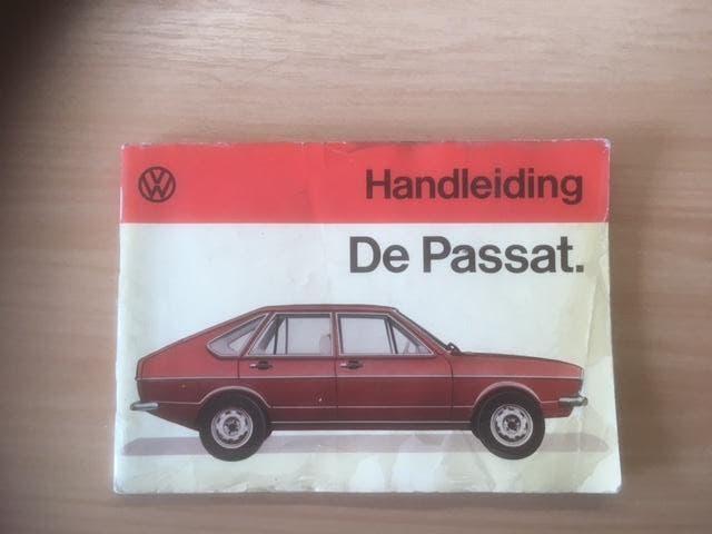 Handleiding/Instructieboekje  Volkswagen  Passat   1973   NL, Ophalen of Verzenden