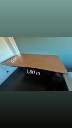 Mooi stevig groot verstelbaar Bureau, Ophalen of Verzenden, In hoogte verstelbaar, Gebruikt, Stabureau