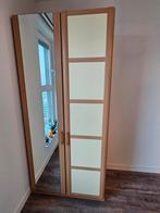 Spiegelkast / garderobekast met plank en hangdeel, Ophalen, Met deur(en), 200 cm of meer, 50 tot 100 cm