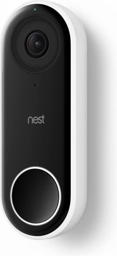 Nest Hello video doorbell (bedrade deurbel), Huis en Inrichting, Deurbellen, Gebruikt, Bedraad, Bewegingsdetectiesensor, Ophalen of Verzenden