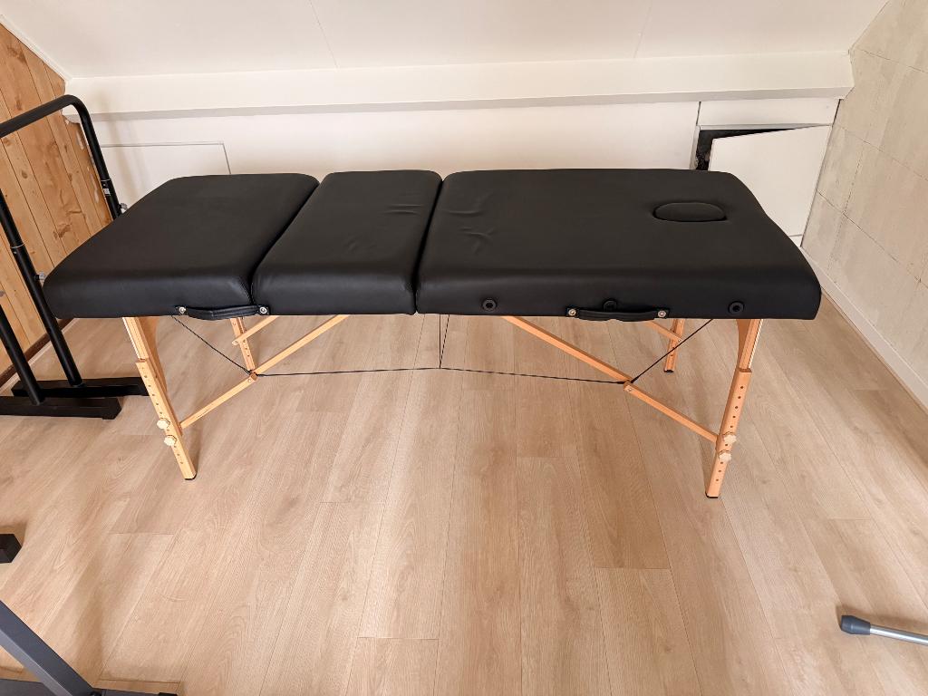 Inklapbare massagetafel, Ophalen, Zo goed als nieuw, Massagetafel
