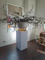 Mooie exclusieve bloempot met zuil, Ophalen, Zo goed als nieuw