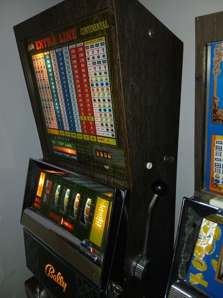 Bally extra line gokkast / eenarmige bandiet, Euro, Ophalen, Gebruikt