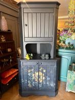 Vintage hoekkast oud hoek buffet kast buffetkast kastje VdlM, Huis en Inrichting, Kasten | Ladekasten, Ophalen, 50 tot 100 cm