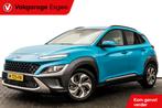 Hyundai KONA 1.6 GDI Hybrid Fashion | Automaat | 27 DKM | Ne, Stof, Gebruikt, Met garantie (alle), Blauw