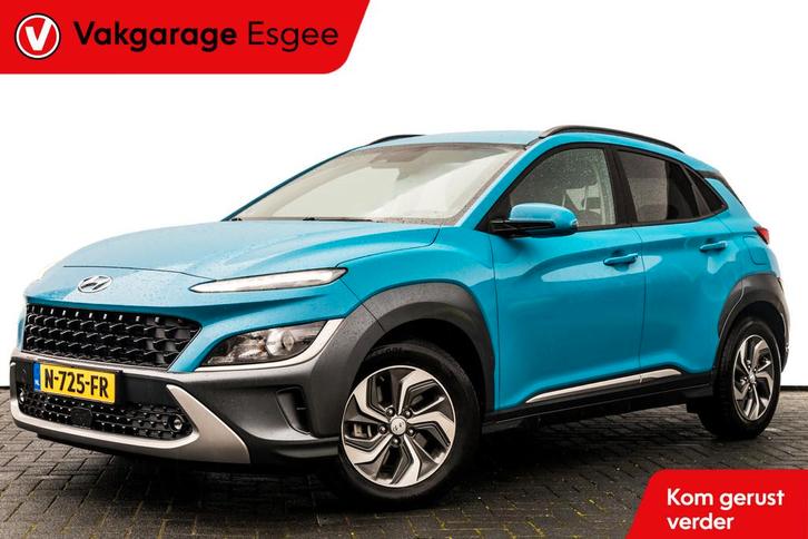 Hyundai KONA 1.6 GDI Hybrid Fashion | Automaat | 27 DKM | Ne, Auto's, Hyundai, Bedrijf, Te koop, Kona, ABS, Achteruitrijcamera