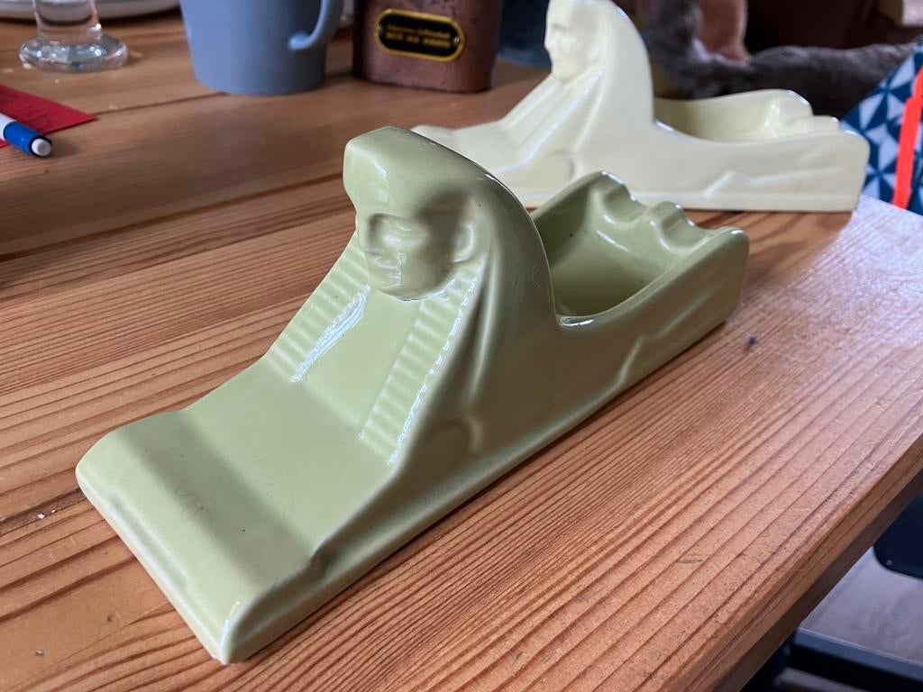 Asbak Sphinx Maastricht (1) Petrus regout, Ophalen of Verzenden