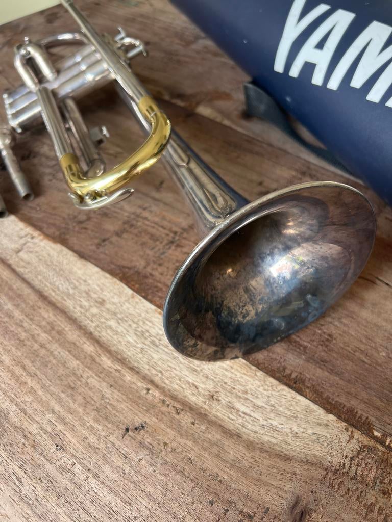 Trompet met koffer, Ophalen of Verzenden, Gebruikt, Overige typen, Met koffer