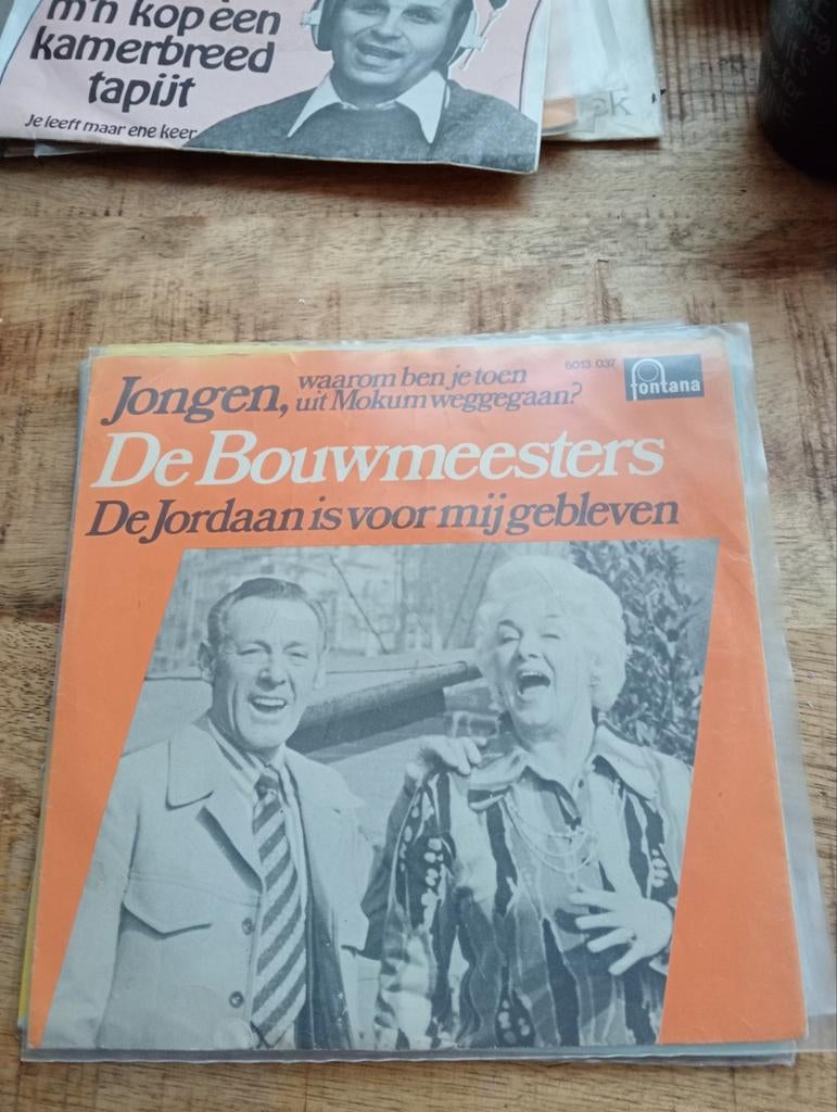 De bouwmeesters - jongen waarom ben je toen uit Mokum weggeg, Ophalen of Verzenden, Zo goed als nieuw, Overige formaten, Levenslied of Smartlap