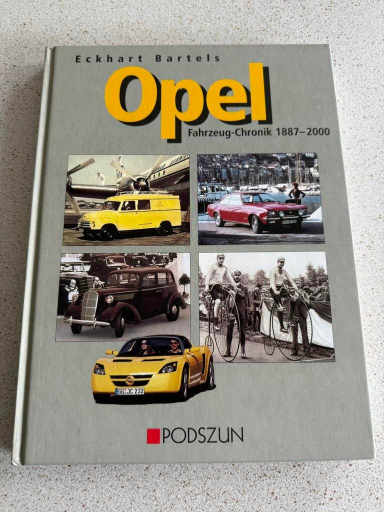 Opel boek - Fahrzeug Chronik 1887-2000 - Podszun - Nieuw, Ophalen of Verzenden, Zo goed als nieuw, Opel