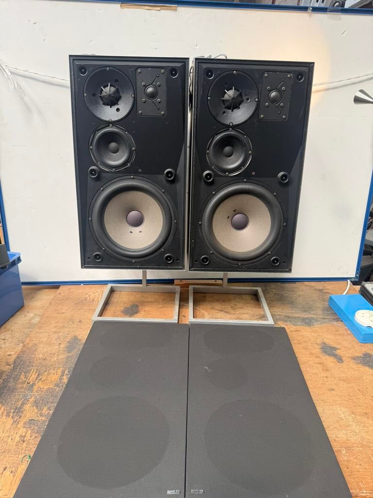 Set Bang & Olufsen B&O beovox S75 speakers luidsprekers, Overige merken, Ophalen of Verzenden, Zo goed als nieuw, 120 watt of meer