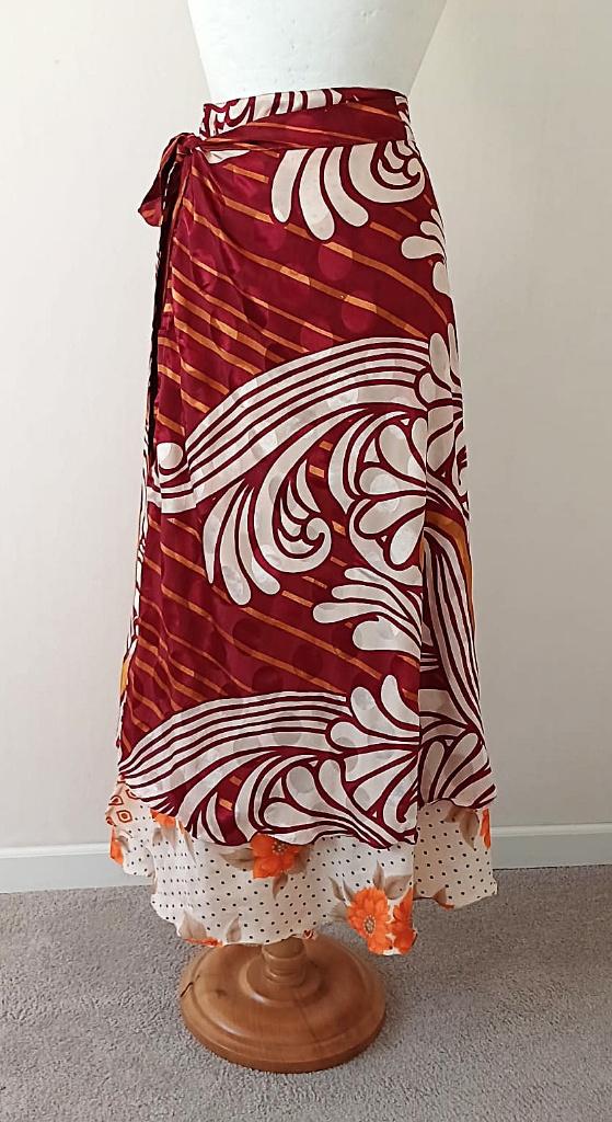 reversibel lange wikkelrok Nieuw, Overige kleuren, Verzenden, Nieuw, Special design