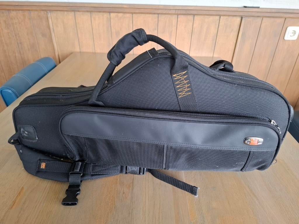 Protec Altsax Rugzak Model PB304CT - Stevige Bescherming, Ophalen of Verzenden, Gebruikt, Saxofoon