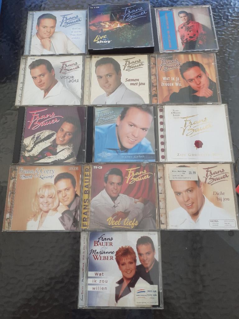 Heel veel frans bauer, Ophalen of Verzenden, Zo goed als nieuw, Levenslied of Smartlap