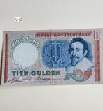 10 Gulden INVULSERIE met 2 letters., Postzegels en Munten, Bankbiljetten | Nederland, Ophalen of Verzenden, 10 gulden, Los biljet