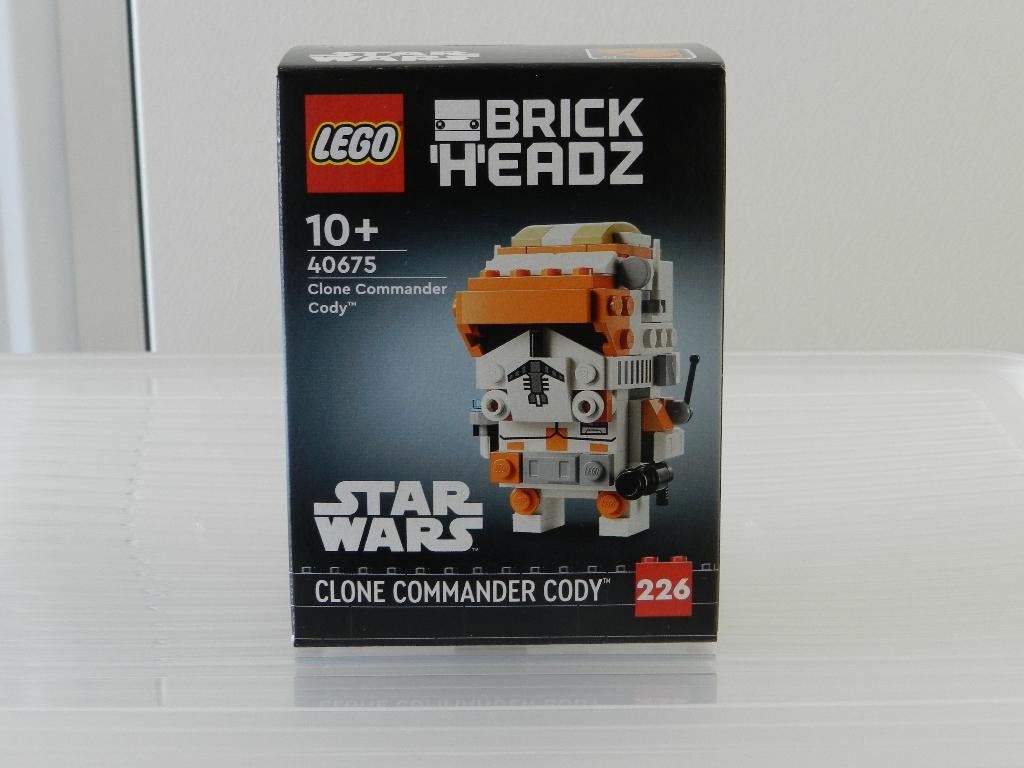 LEGO BRICK HEADZ Clone Commander Cody (40675), BrickHeadz, Lego, Nieuw, Ophalen of Verzenden