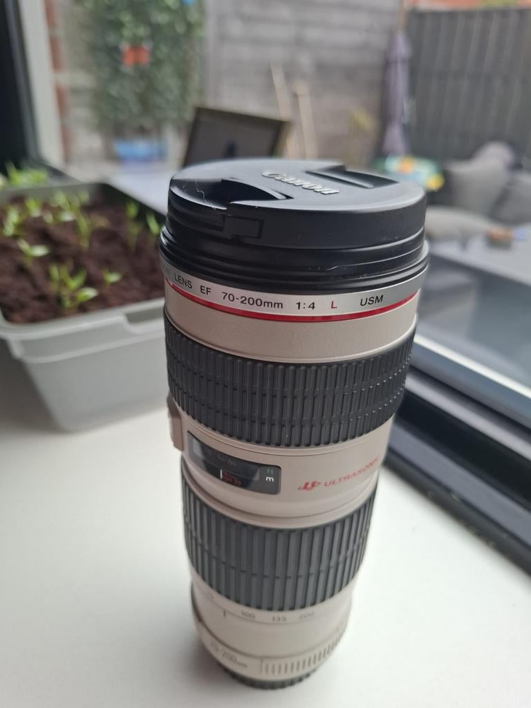Canon EF 70-200mm f/4L USM telelens €350, Audio, Tv en Foto, Fotografie | Lenzen en Objectieven, Ophalen of Verzenden, Zo goed als nieuw