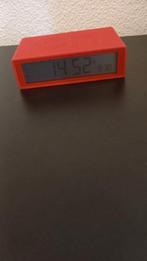 Lexon flip wekker rood, Ophalen of Verzenden, Nieuw