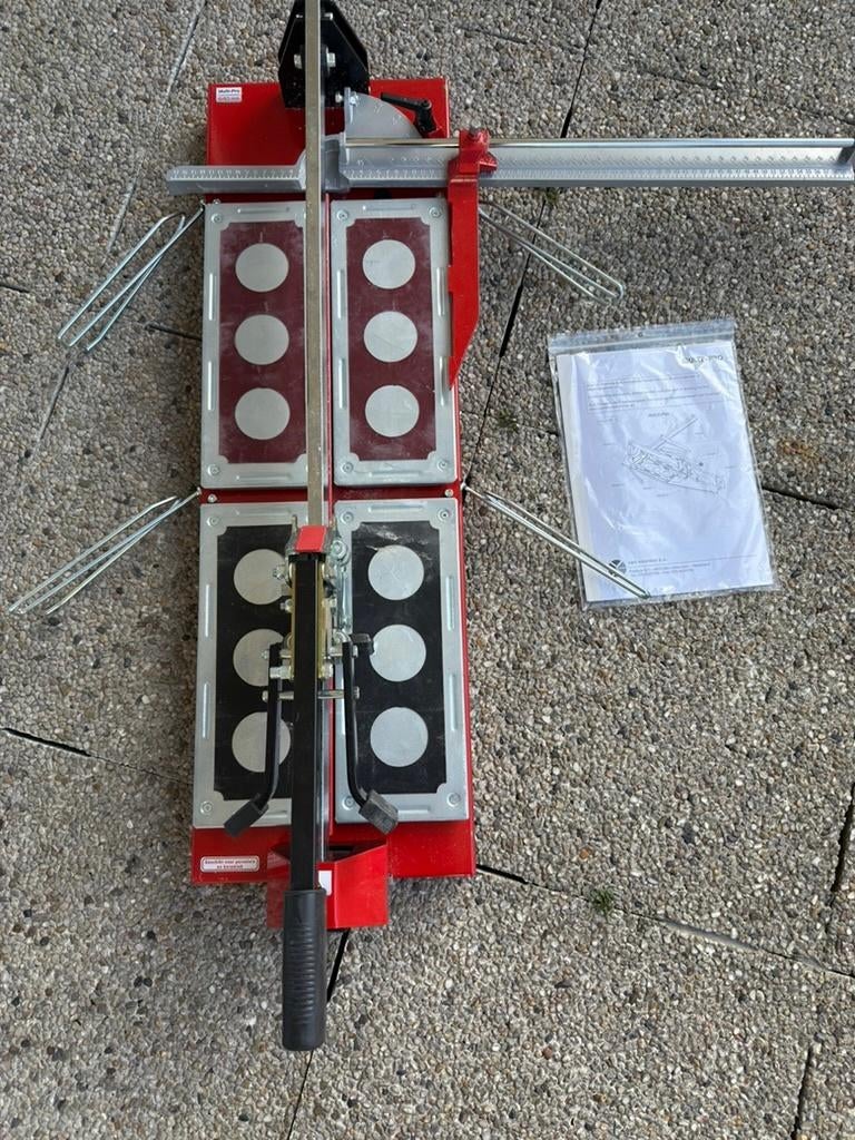 Tegelsnijder 640mm met laser, Ophalen, Gebruikt
