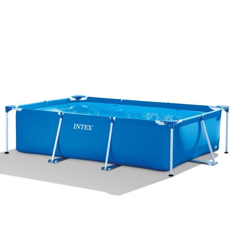 Intex zwembad 2.6x 1,6 incl filterpomp en 10m2 tegels, Tuin en Terras, Ophalen, Gebruikt, Minder dan 80 cm, Minder dan 200 cm