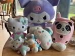 Sanrio, Hello Kitty, Cinnamoroll, Kuromi, Boba tea knuffels, Kinderen en Baby's, Speelgoed | Knuffels en Pluche, Ophalen, Zo goed als nieuw