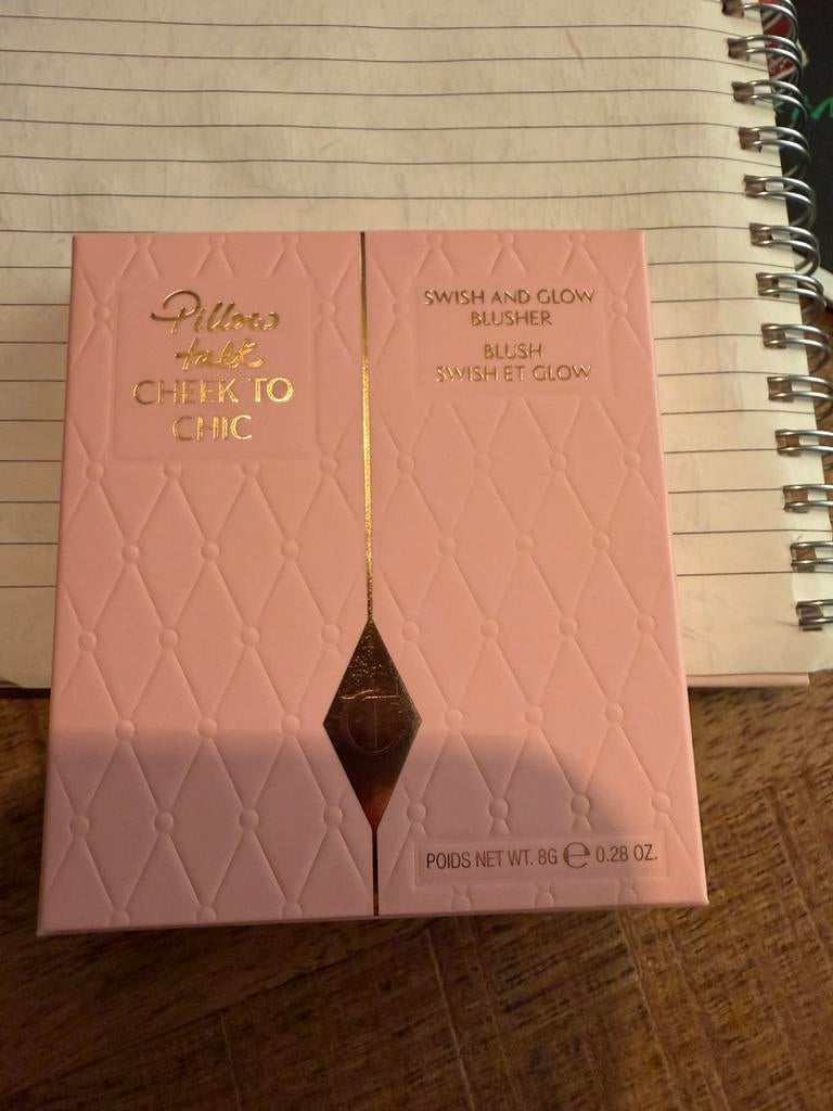 Charlotte Tilbury Cheek to Chic - Pillow Talk blush, Sieraden, Tassen en Uiterlijk, Uiterlijk | Cosmetica en Make-up, Wangen, Nieuw