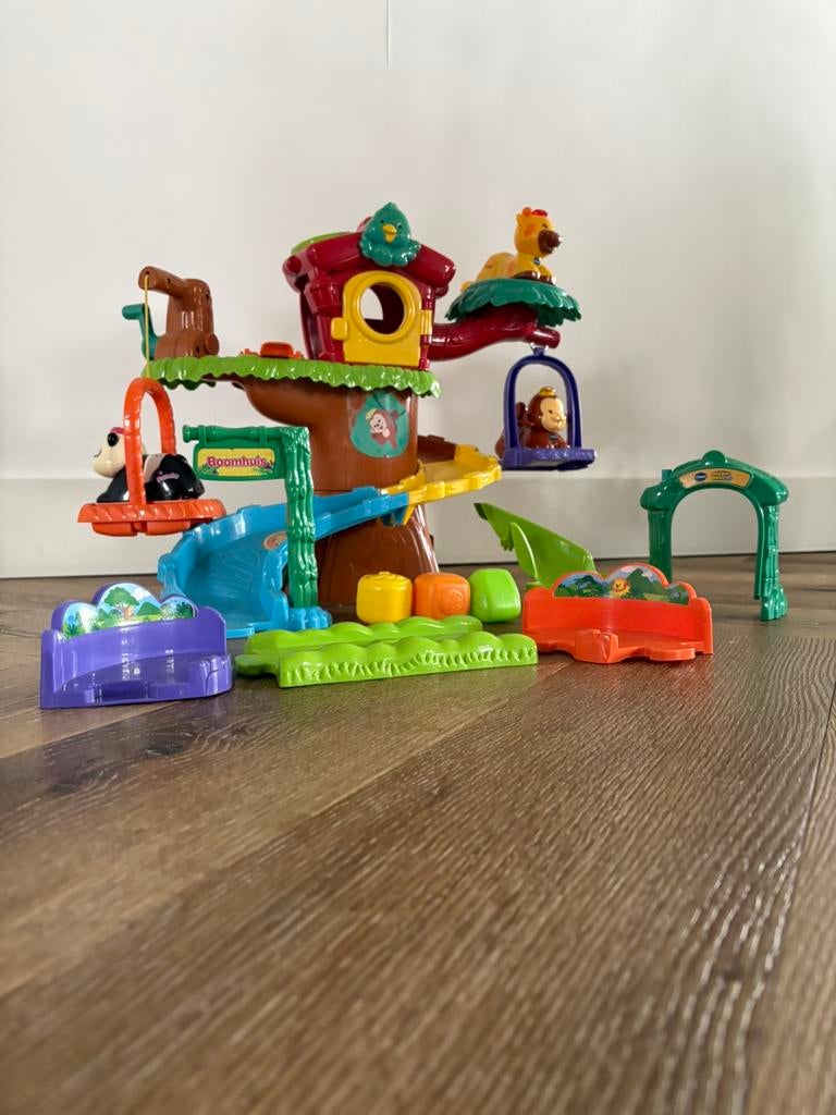 Zoef Zoef dieren Boomhuis, Kinderen en Baby's, Speelgoed | Vtech, Ophalen, Zo goed als nieuw, 2 tot 4 jaar