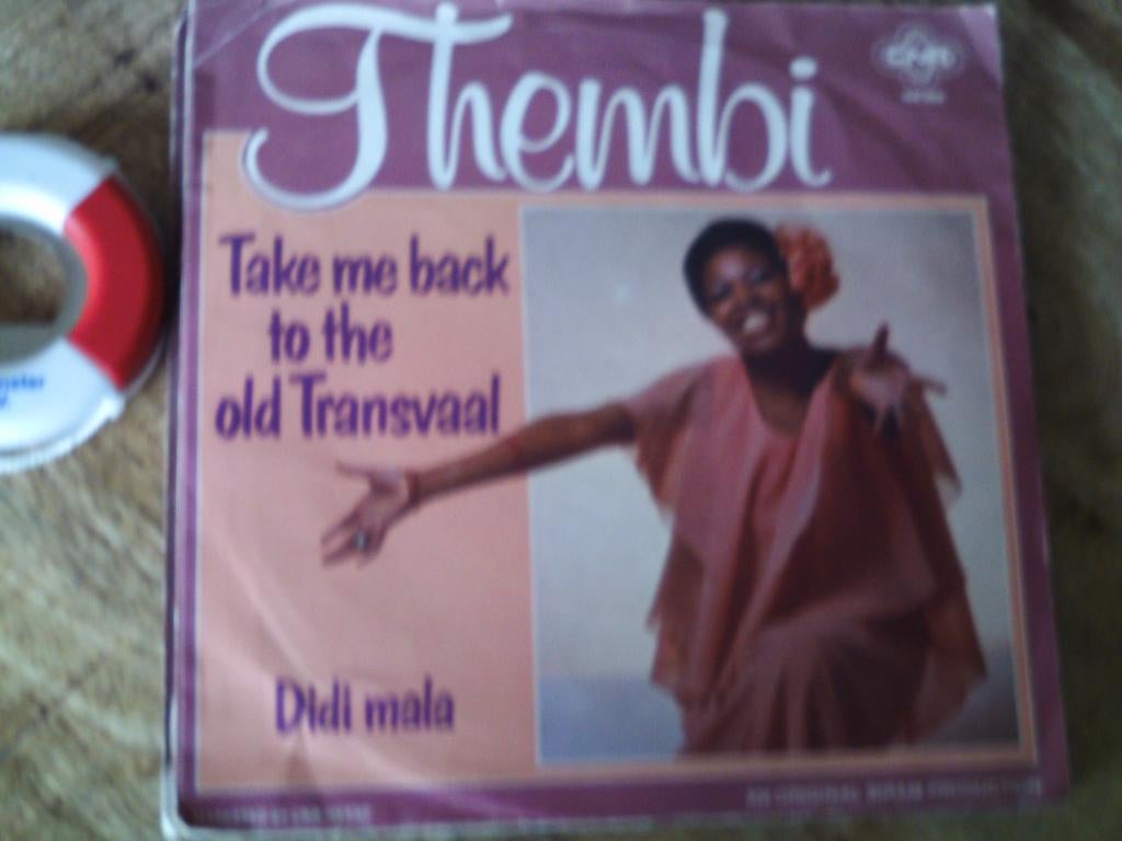 thembi - take me back to the old transvaal 24mrt, 7 inch, Single, Ophalen of Verzenden, Zo goed als nieuw