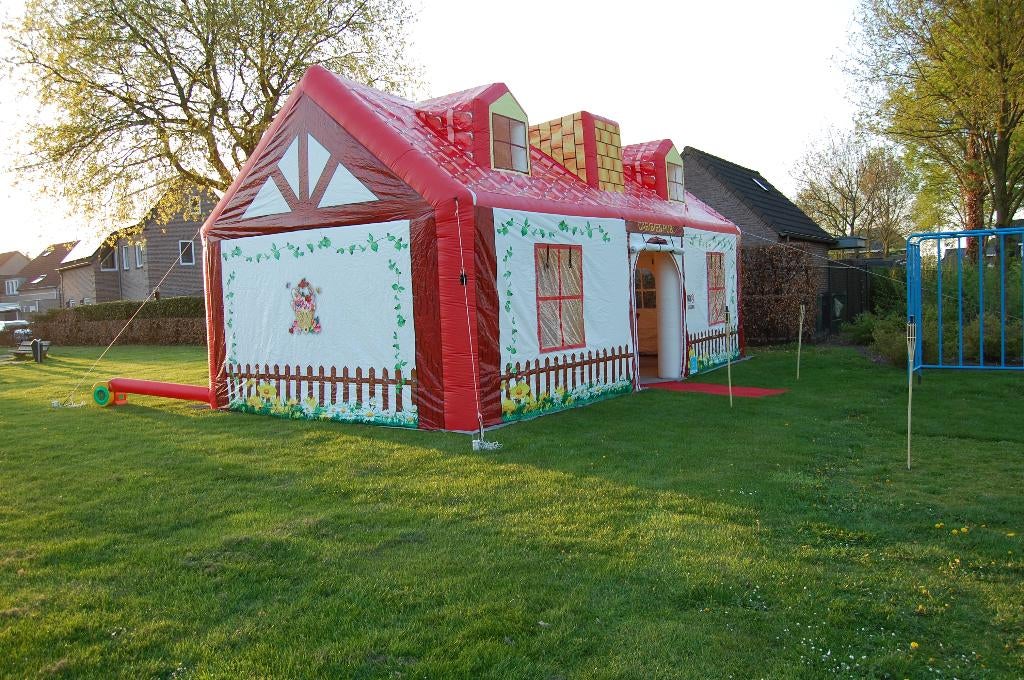 opblaasbare tent - feesttent, Tuin en Terras, Partytenten, Ophalen, Opvouwbaar, Overige typen, Zo goed als nieuw