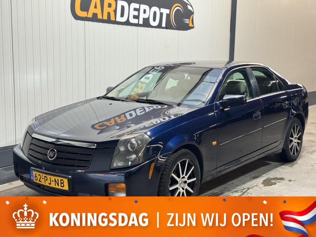 Cadillac CTS 3.2 V6 Leuke Stoere wagen, Auto's, Cadillac, Gebruikt, Blauw, Sedan, 102 €/maand