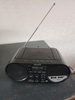 Sony DAB radio met CD-speler, Ophalen of Verzenden, Zo goed als nieuw, Radio, Met cd-speler