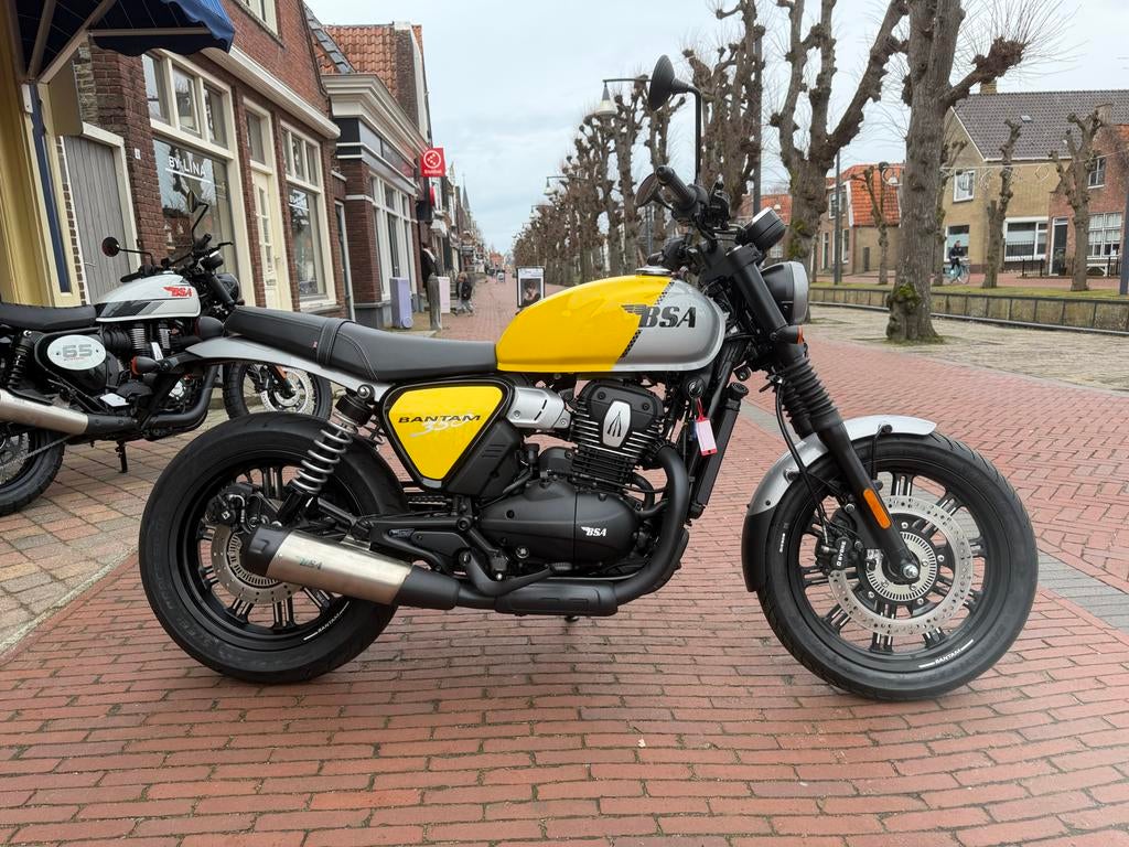 BSA Bantam 350 ABS - nieuw scherpe prijs! 3 jaar Garantie, Nieuw, Bedrijf, Minimaal motorrijbewijs A2, ABS