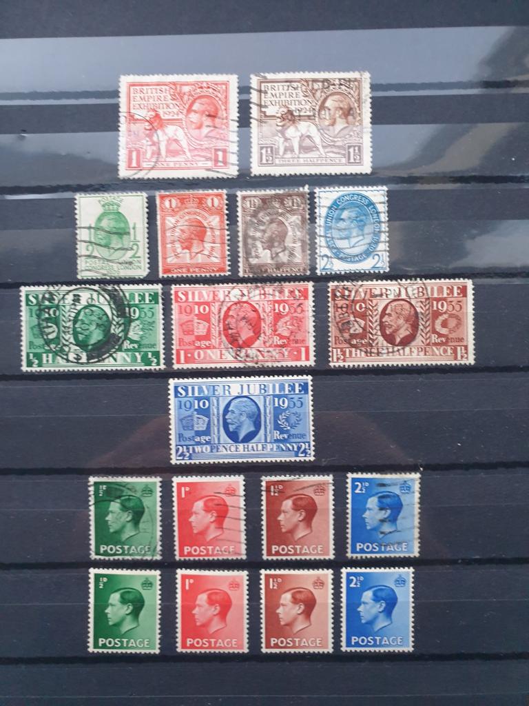 Engeland UK oude verzameling postzegels, Ophalen of Verzenden