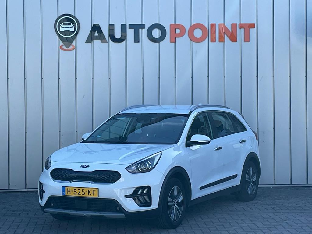 Kia Niro 1.6 GDi Hybrid DynamicLine ORG NL|TREKHAAK|CAMERA|V, Adaptive Cruise Control, Gebruikt, Wit, 1390 kg