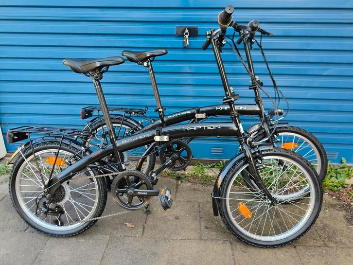 2x Z.G.A.N Kaptein Anywhere vouwfietsen met 6 versnellingen, Fietsen en Brommers, Fietsen | Vouwfietsen, Zo goed als nieuw, Overige merken