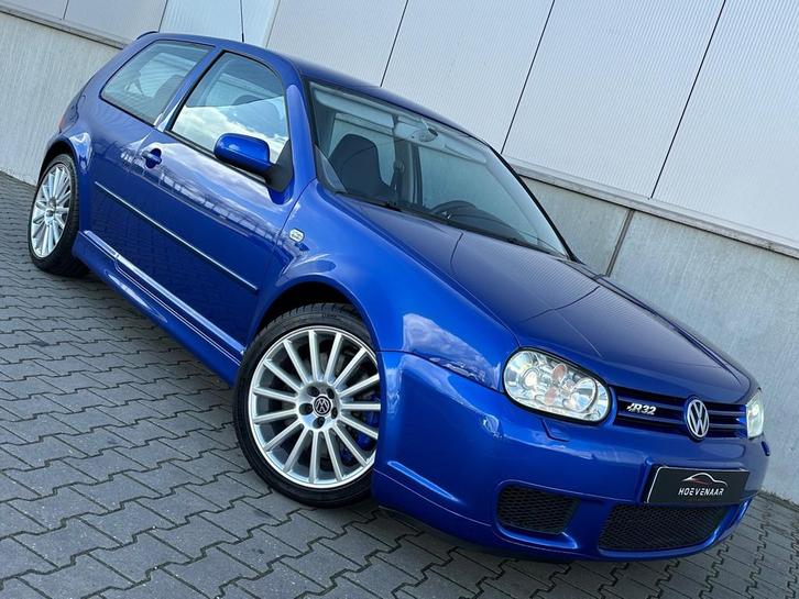 Volkswagen Golf 3.2 V6 R32 DSG Concoursstaat Geheel Originee, Auto's, Volkswagen, Bedrijf, Te koop, Golf, 4x4, ABS, Airconditioning