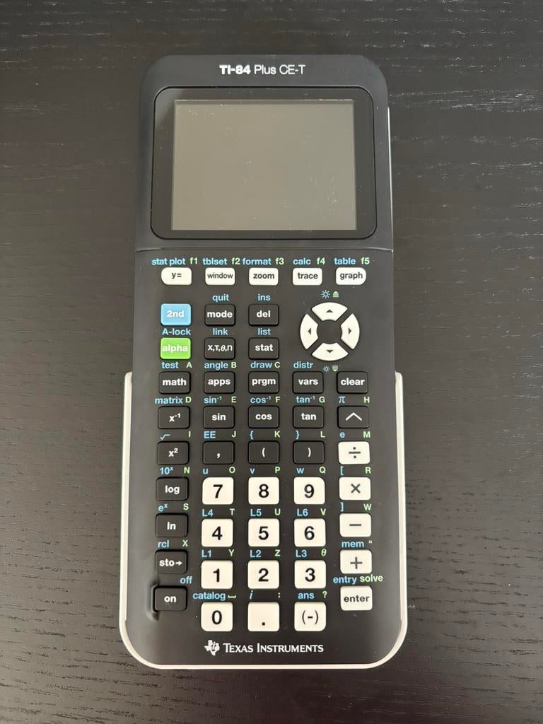Grafische rekenmachine TI-84 Plus CE-T, Ophalen, Grafische rekenmachine, Zo goed als nieuw