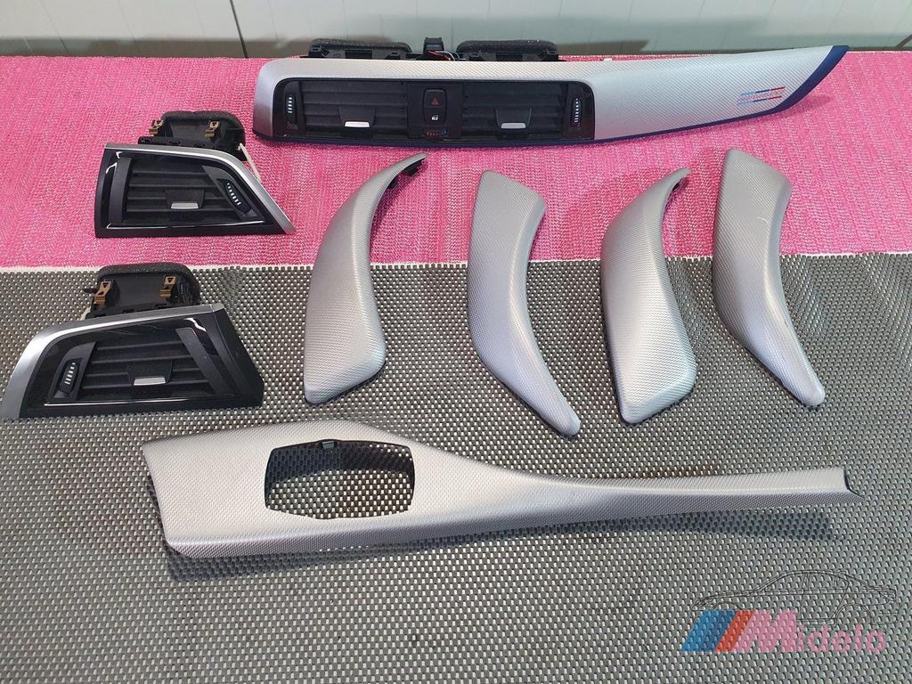 bmw f20 m performance interieur lijsten hexagon bmw 140i, Gebruikt, -, Ophalen of Verzenden, -