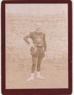 Antieke Circus Foto Acrobaat / Krachtpatser - R. Jukstouhl, Gebruikt, Verzenden, Foto, Voor 1940