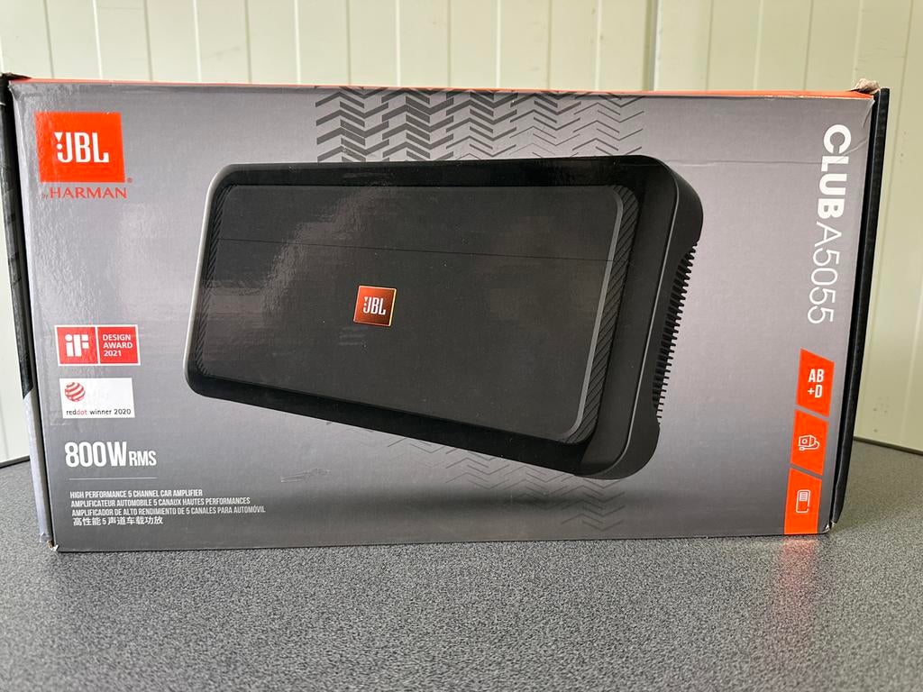 JBL Club A5055 5Kanaals Auto Versterker 780W RMS Klasse AB+D, Ophalen of Verzenden, Zo goed als nieuw
