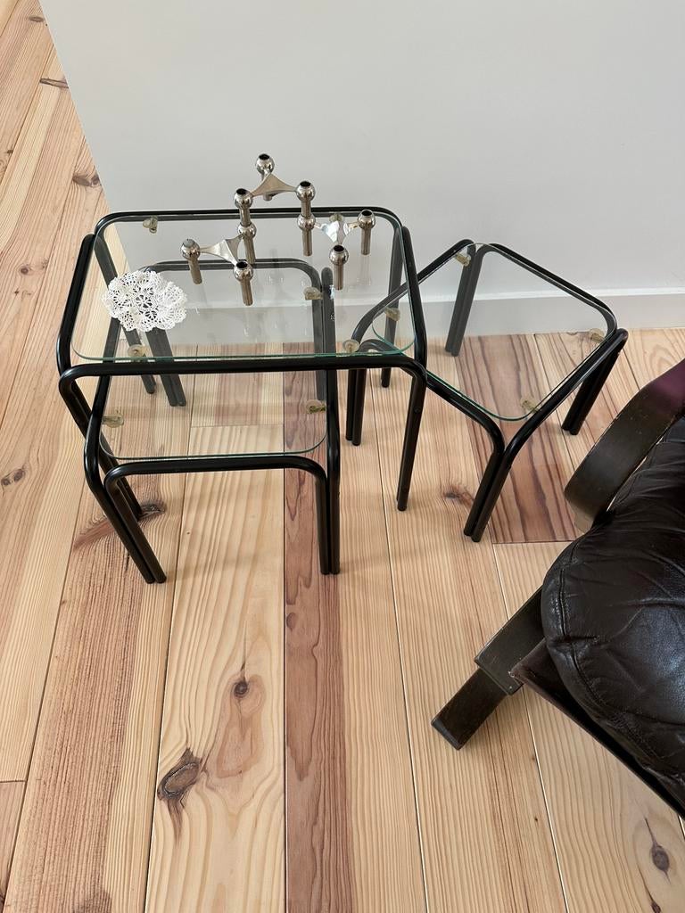 Bauhaus salontafeltjes, Ophalen, Gebruikt, Metaal