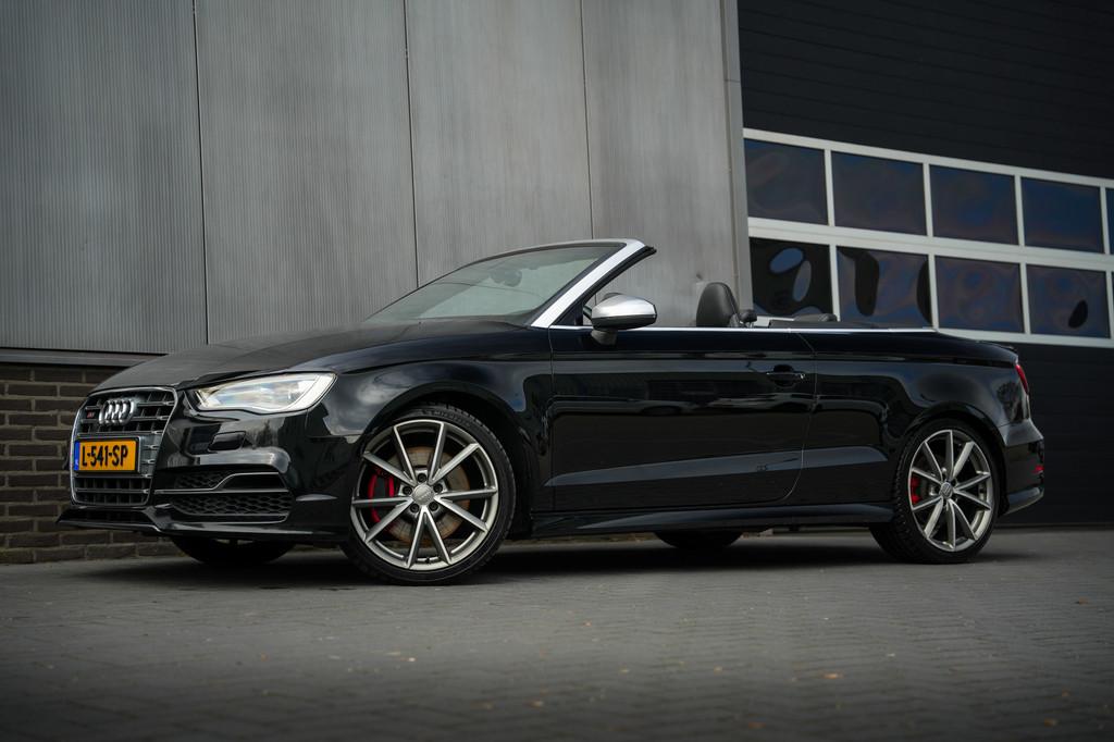 Audi S3 Cabriolet 2.0 TFSI 301 pk S3 Quattro Pro Line Plus S, Auto's, Automaat, S3, Gebruikt, Zwart